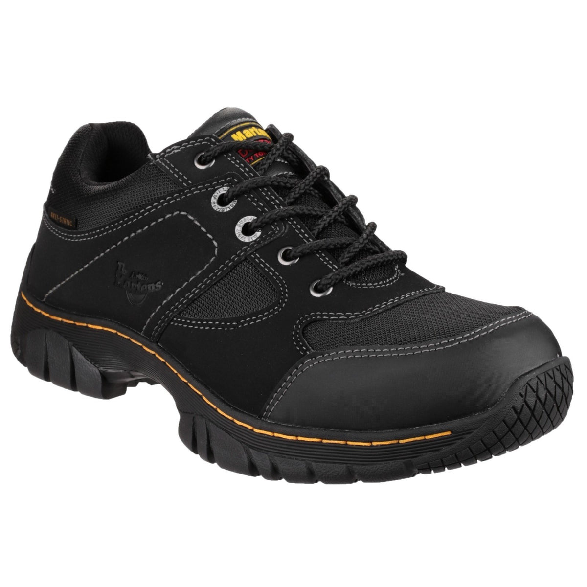 Men s Dr Martens Black Gunaldo Safety Shoe safety giant