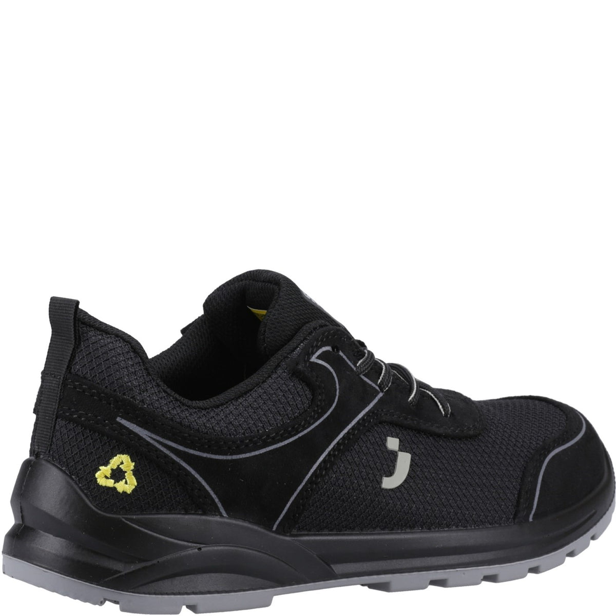 Women's Safety Jogger Black Eco Cador Safety Shoe – safety-giant